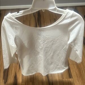 Elegant White Women's Top